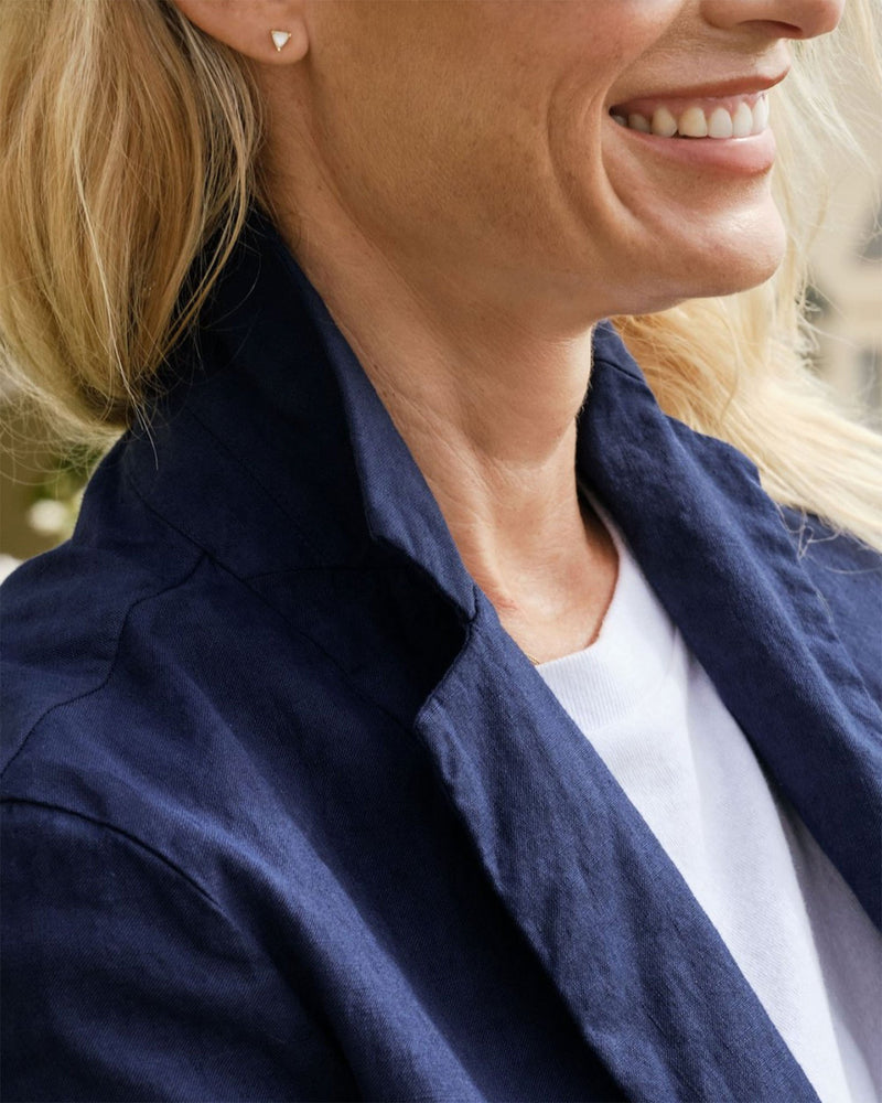 Frank & Eileen Clothing Dublin Blazer in Navy