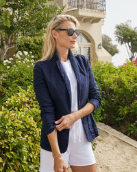 Frank & Eileen Clothing Dublin Blazer in Navy
