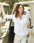 Frank & Eileen Clothing Eileen Button Up Featherweight in White