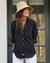 Frank & Eileen Clothing Eileen Relaxed Button Down in Black Denim