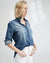 Frank & Eileen Tops Eileen Relaxed Button Down In Distressed Vintage Wash