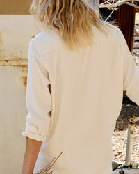 Frank & Eileen Clothing Eileen Relaxed Button Down in Winter White