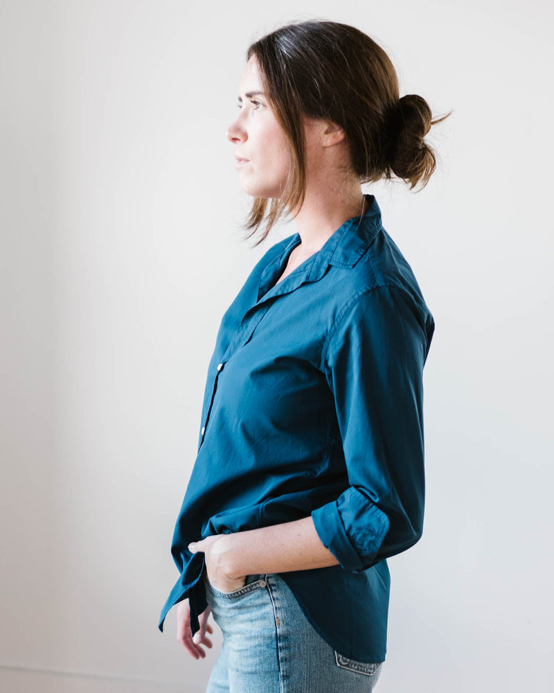 Frank & Eileen Clothing Frank Button Up in Navy