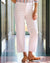 Frank & Eileen Clothing White / 0 Kinsale Pant in White Linen
