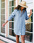 Frank & Eileen Clothing Mary Shirtdress in Classic Blue Wash