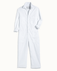 Frank & Eileen Clothing Northern Ireland Jumpsuit in White Linen