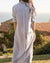 Frank & Eileen Clothing Rory Shirtdress in Blue Stripe Linen
