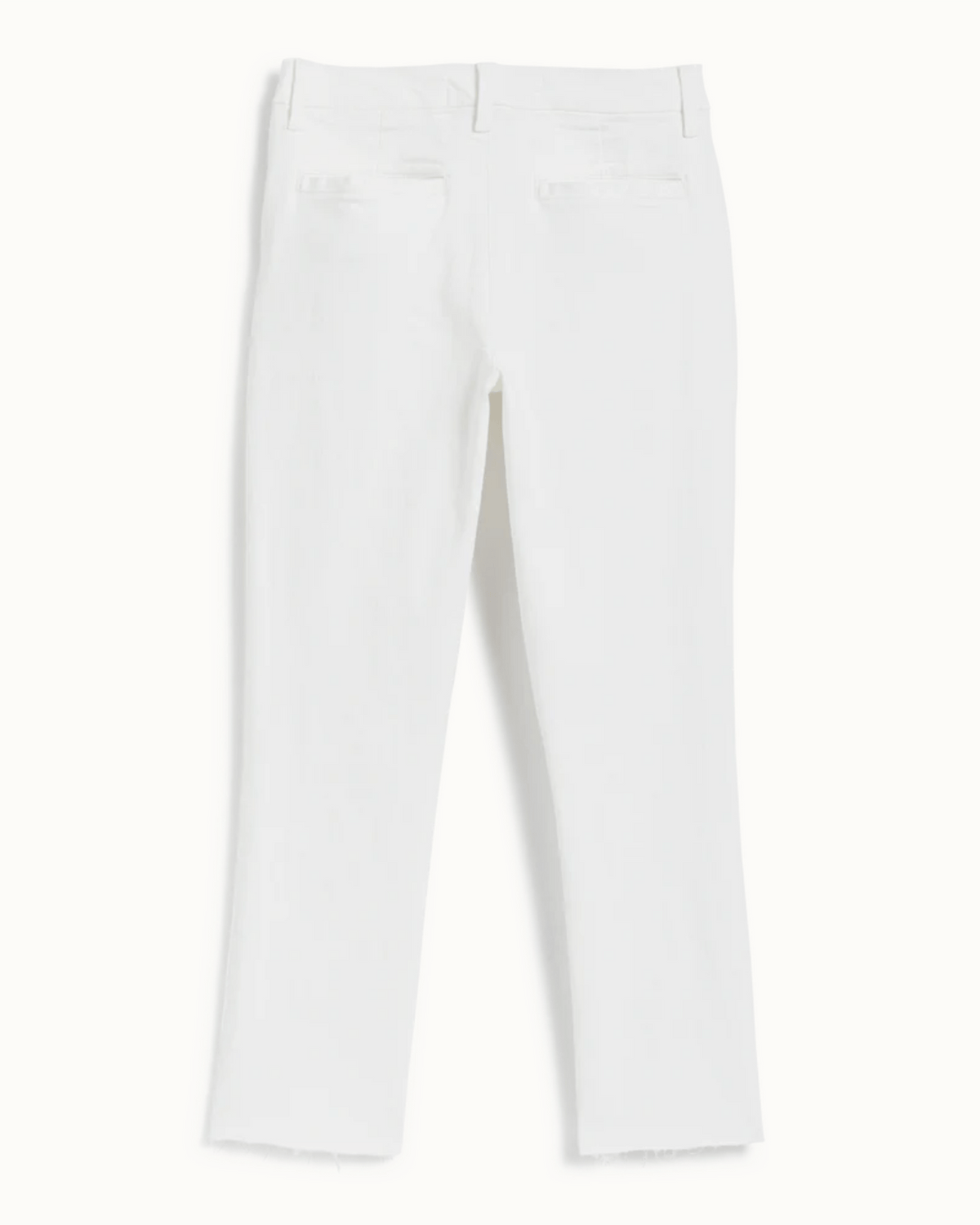 Frank & Eileen Clothing Wicklow in White Performance Denim