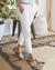 Frank & Eileen Clothing Wicklow in White Performance Denim