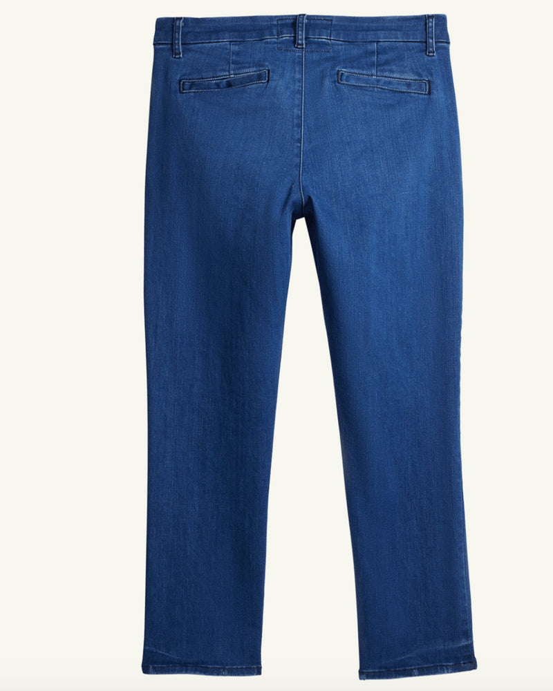 Frank & Eileen Clothing Wicklow Italian Chino in 1977 Blue Denim Wash
