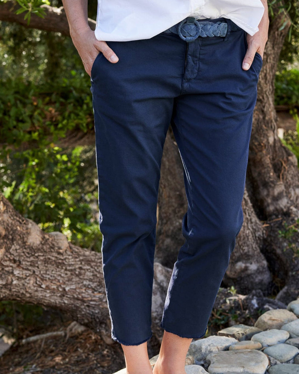 Frank & Eileen Clothing Wicklow Twill Pant in Vintage Navy