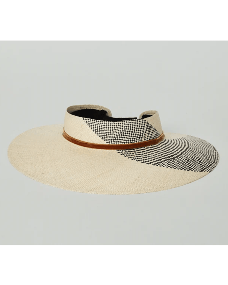 Freya Accessories Natural/Black / O/S Lupine Visor in Natural/Black