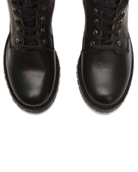 FRYE Sabrina 6G Lace Up in Black 