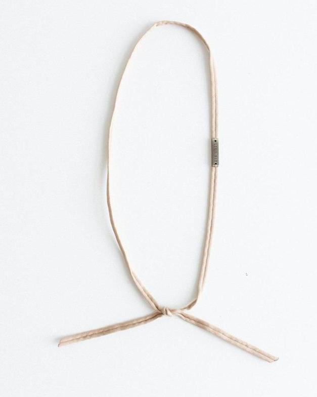 Gigi Pip Accessories Grosgrain Band in Nude