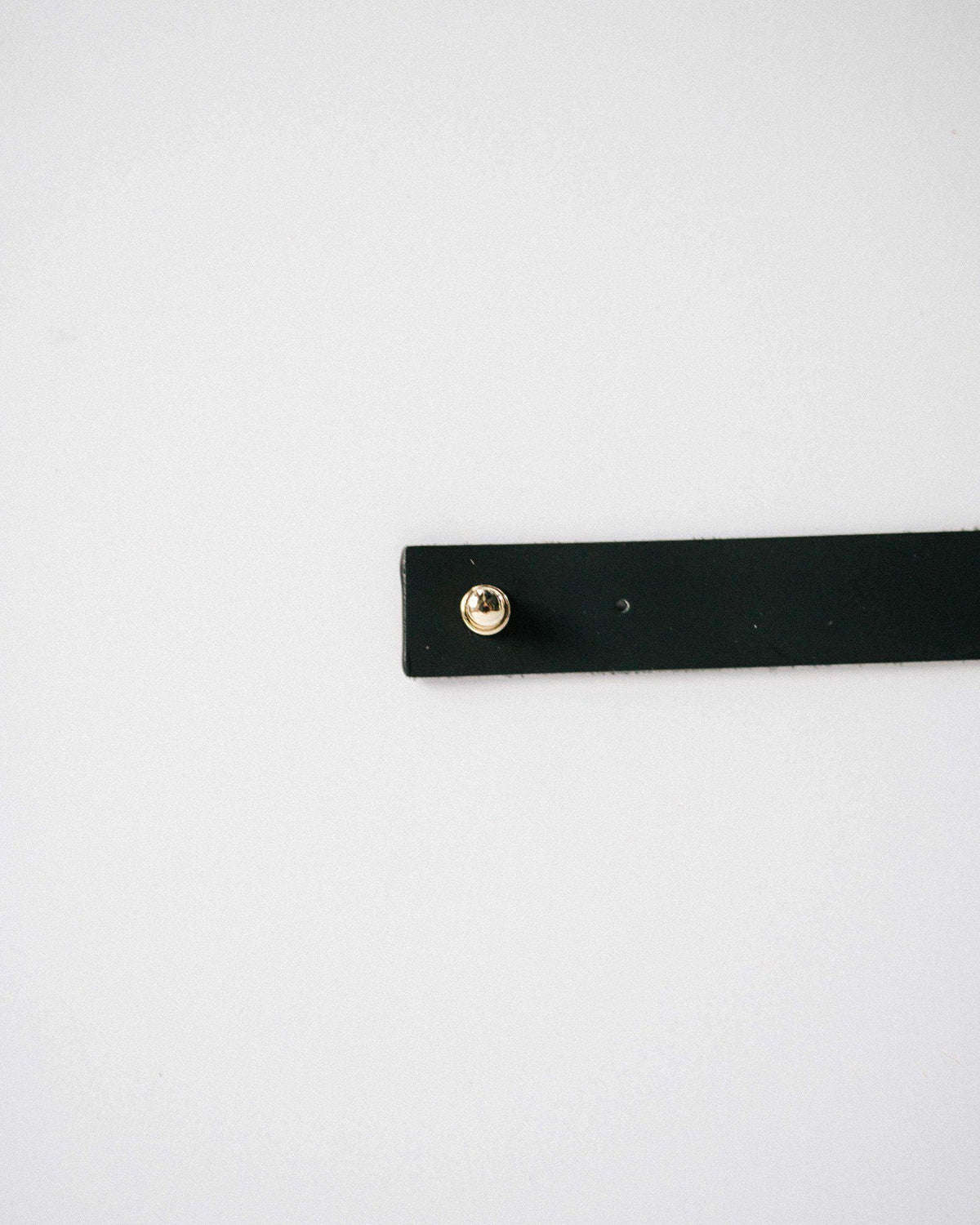 Gigi Pip Accessories Removable Leather Band - Pin in Black