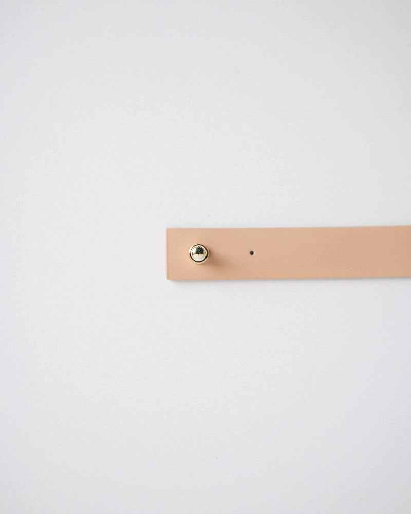 Gigi Pip Accessories Removable Leather Band - Pin in Nude