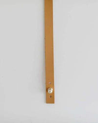 Gigi Pip Accessories Thin Removable Leather Band - Pin in Camel