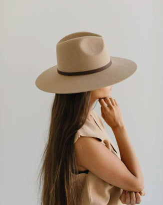 Gigi Pip Accessories Thin Removable Leather Band - Pin in Chocolate Brown