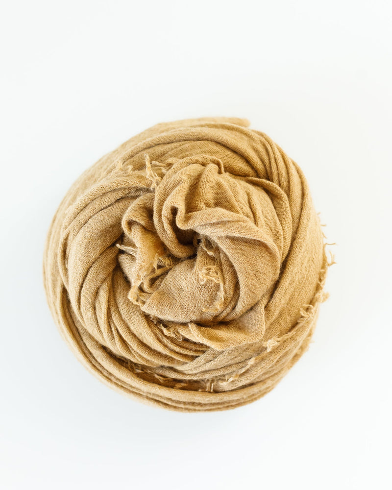 Grisal Accessories Tobacco Love Cashmere Scarf in Tobacco