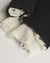 Grisal Accessories Black & Milk Love Duo Cashmere Scarf in Black & Milk