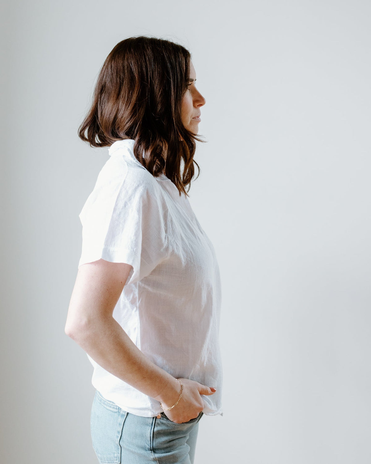 Hartford Clothing Teym Shirt in White
