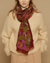 Inoui Editions Accessories Fuchsia Scarf 70 Archimede in Fuchsia