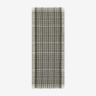 Inoui Editions Accessories Black Scarf 80 Claude in Black