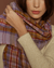 Inoui Editions Accessories Golden Brown Scarf 80 Claude in Golden Brown