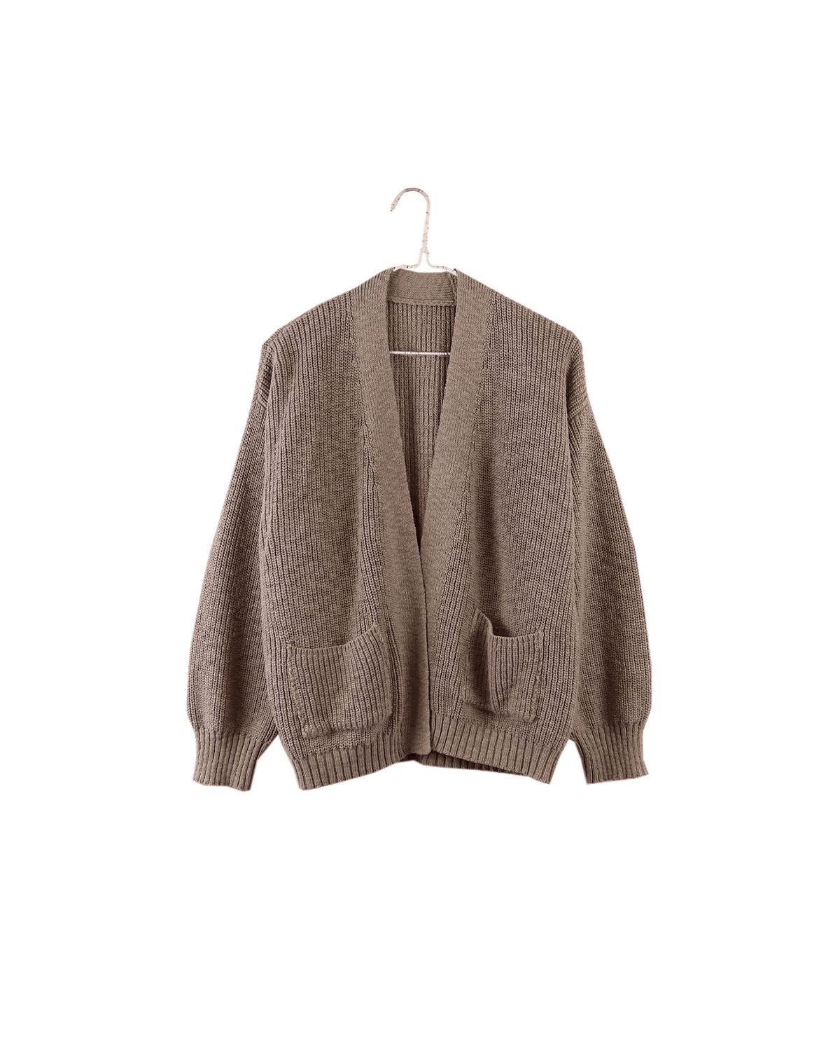 It is well LA Clothing Easy Cardigan in Warm Taupe