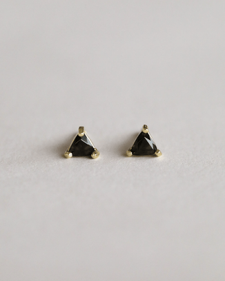 JaxKelly Jewelry Black Tourmaline Black Tourmaline Mini Energy Gem Earrings