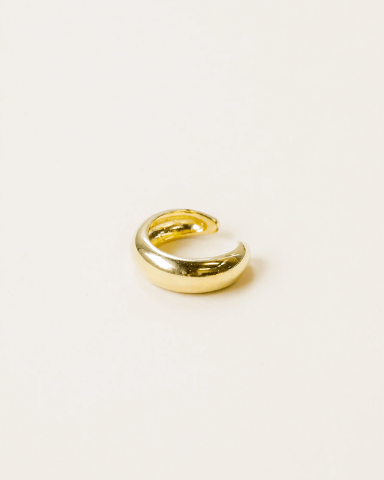 JaxKelly Jewelry 14K Gold Vermeil Bold Smooth Ear Cuff