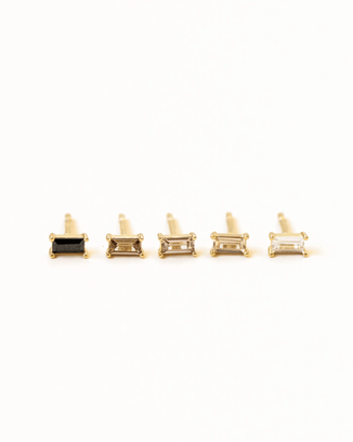 JaxKelly Jewelry Ombre Ombre Baguette Earring Set