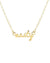 Kris Nations Jewelry O/S / Gold Nasty Necklace in Gold