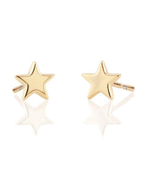 Kris Nations Star Studs in Gold 