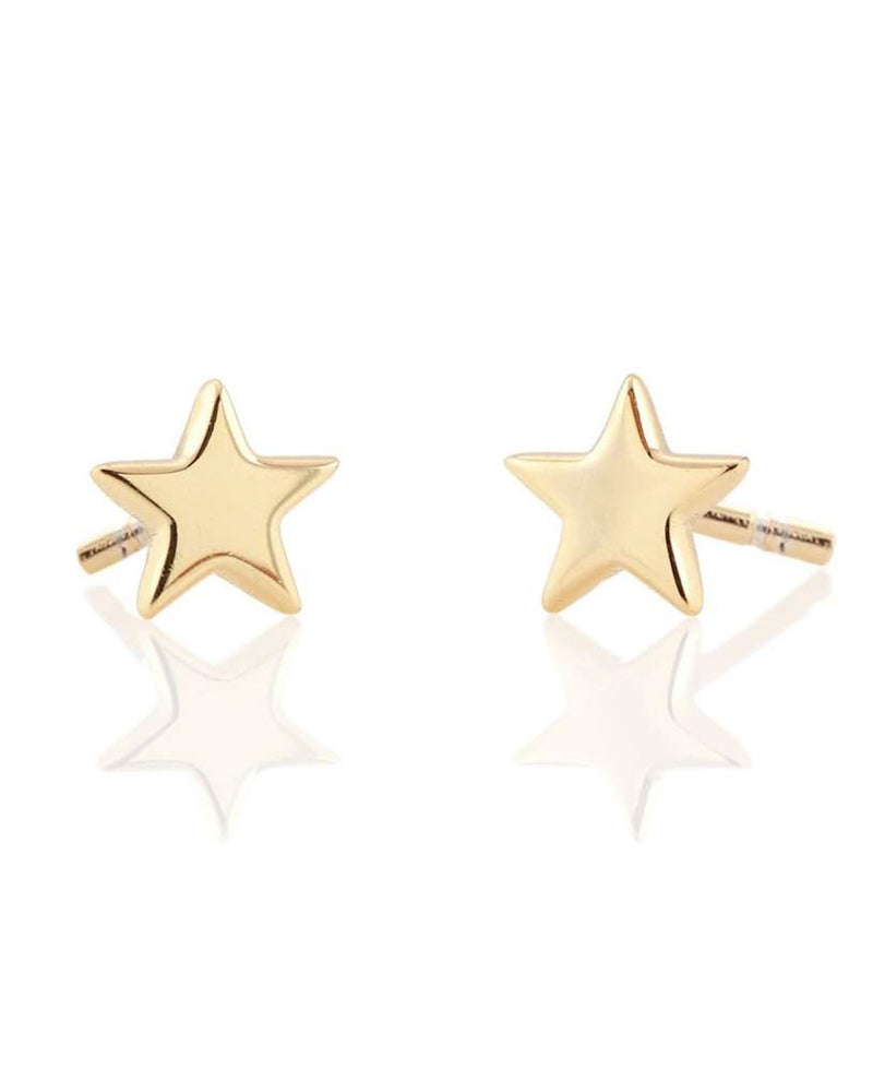 Kris Nations Jewelry Gold/Stars Star Studs in Gold