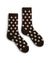 Lisa B. Accessories Espresso / O/S Dot Socks