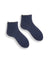lisa b. Accessories Navy Tipped Rib Shortie in Navy