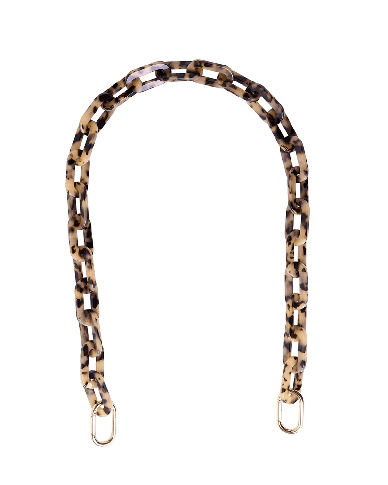 Machete Accessories Blonde Tortoise Handbag Chain in Blonde Tortoise