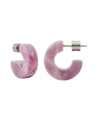 Machete Jewelry Orchid / O/S Muse Hoops in Orchid
