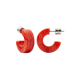 Muse Hoops in Poppy