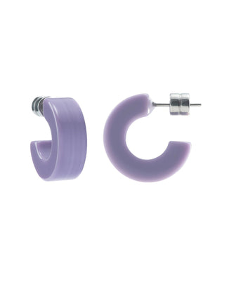 Machete Jewelry Violet Muse Hoops in Violet