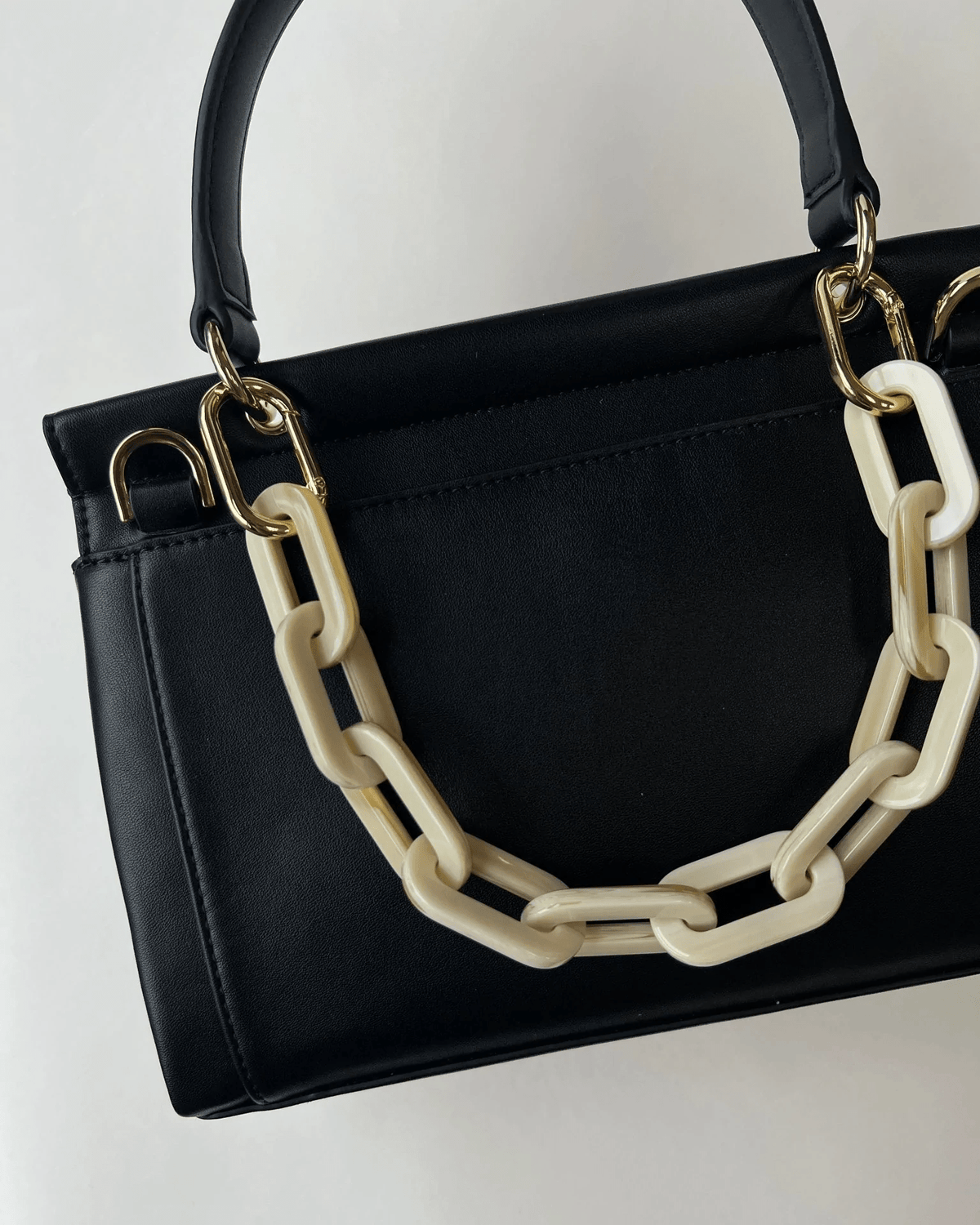 Machete Accessories Alabaster Short Handbag Chain in Alabaster