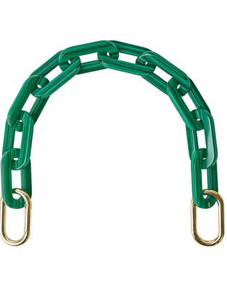 Machete Accessories Malachite Short Handbag Chain in Malachite