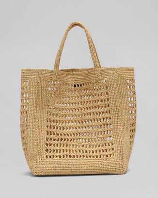 Maison N.H Paris Accessories Natural Annabelle Vertical in Natural