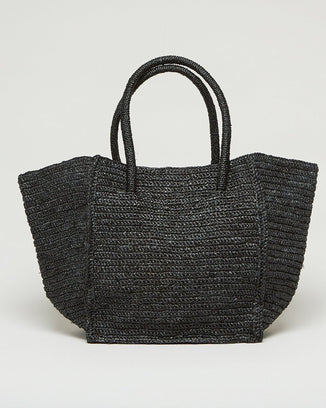 Maison N.H Paris Accessories Noir Avril in Noir