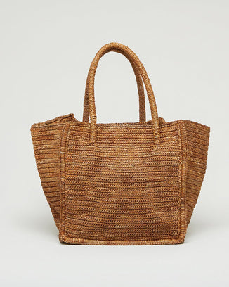 Maison N.H Paris Accessories Sucre Brun Avril in Sucre Brown