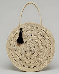 Maison N.H Paris Accessories Natural Cercle Grand in Natural