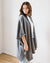 Margaret O'Leary Clothing Cashmere Cape in Pewter