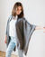 Margaret O'Leary Clothing Cashmere Cape in Pewter