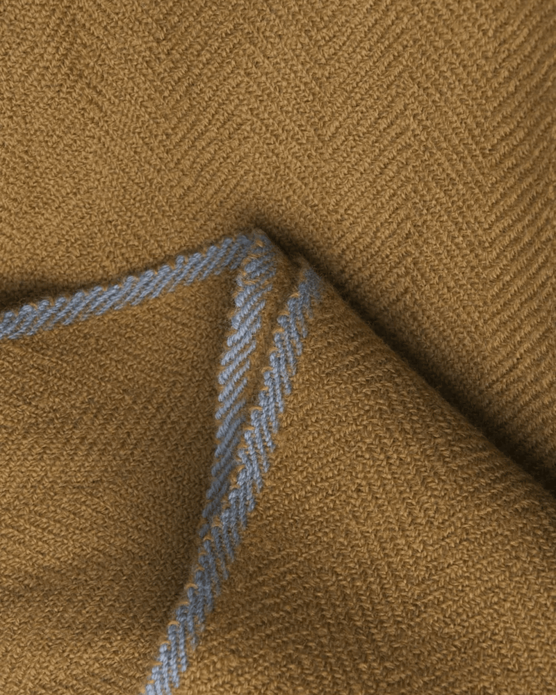 Mois Mont Accessories Wood No 641 Solid Wool Scarf in Wood